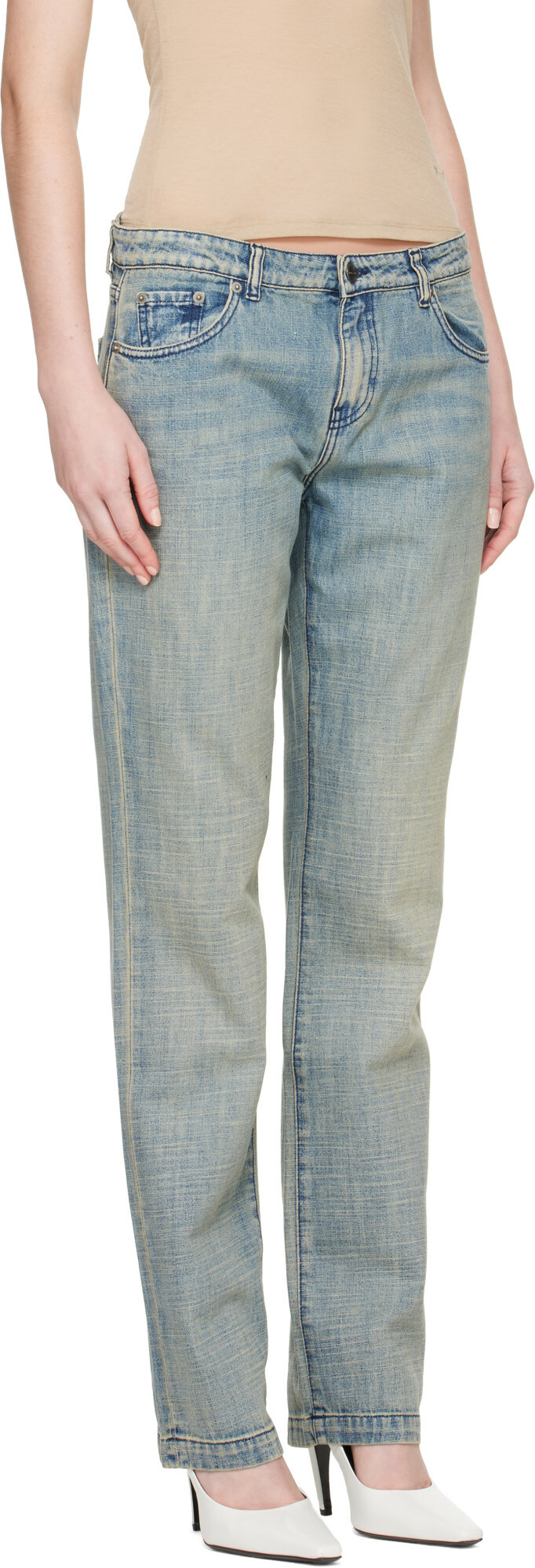 Paloma Wool Blue Meli Jeans