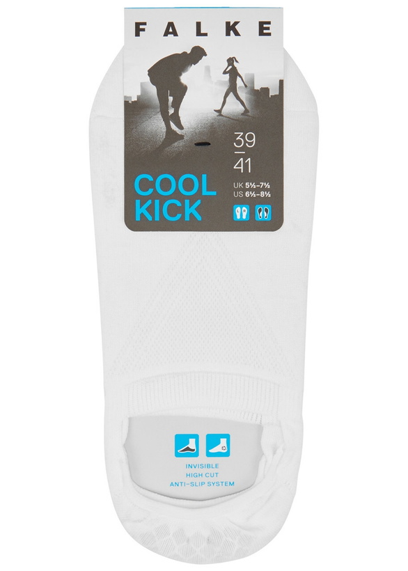 Photo: Falke Cool Kick Jersey Trainer Socks White