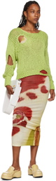 Paloma Wool Red Blossom Maxi Dress