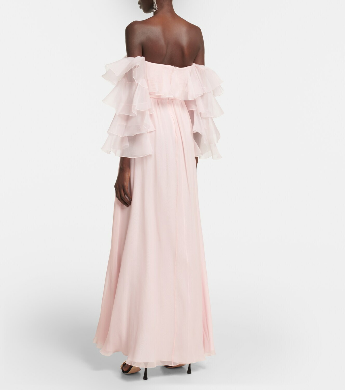 GiAMBATTiSTA VALLi ワンピース Giambattista Valli Floral Silk Twist-Front Dress | Saks