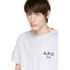 A.P.C. Grey US Logo T-Shirt