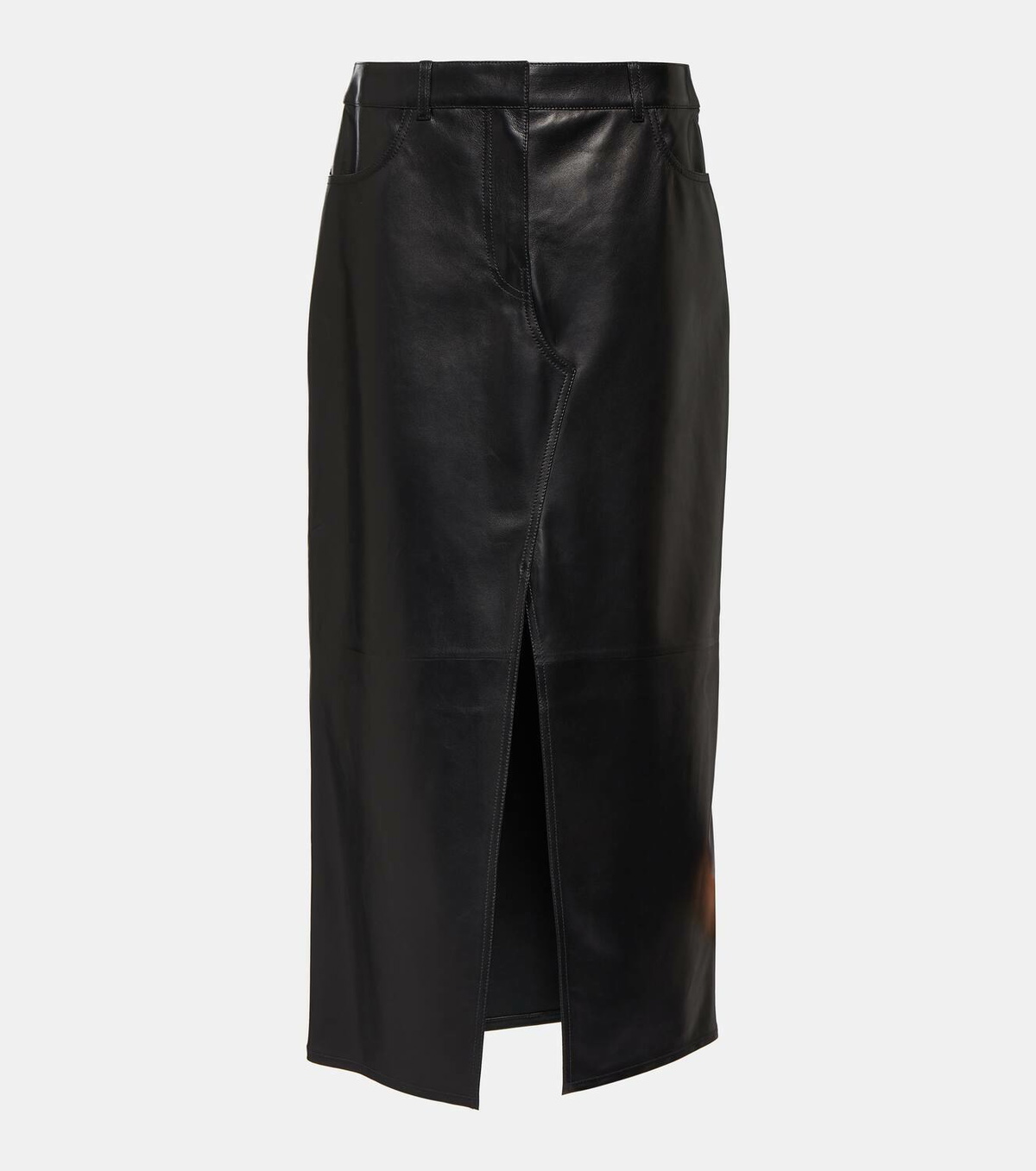 Givenchy Leather midi skirt Givenchy
