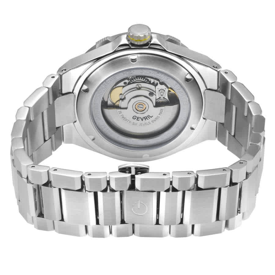 Gevril Ticonic Automatic Blue Dial Mens Watch 48992B