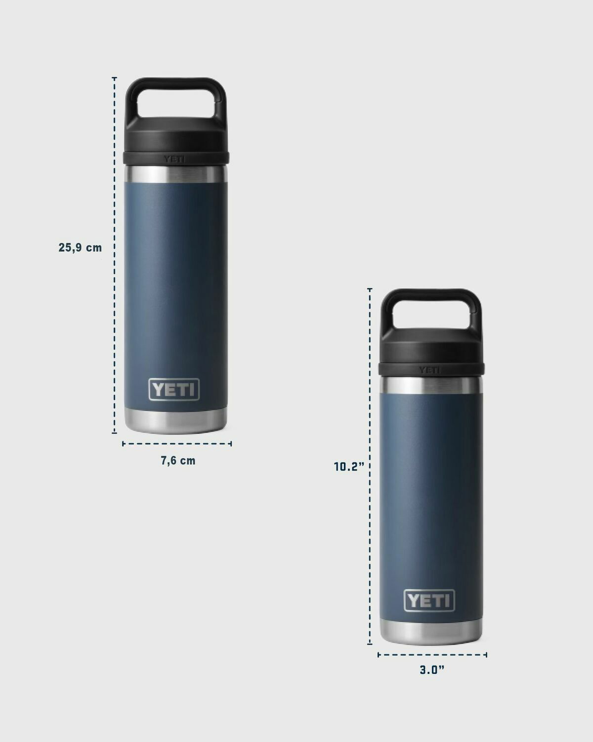 YETI Rambler 18 Oz Bottle 2.0 Beige Mens Outdoor Equipment Yeti