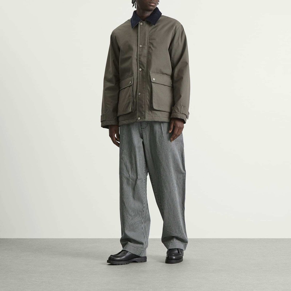 Armor-Lux Men's Quilted Work Jacket in Chimera