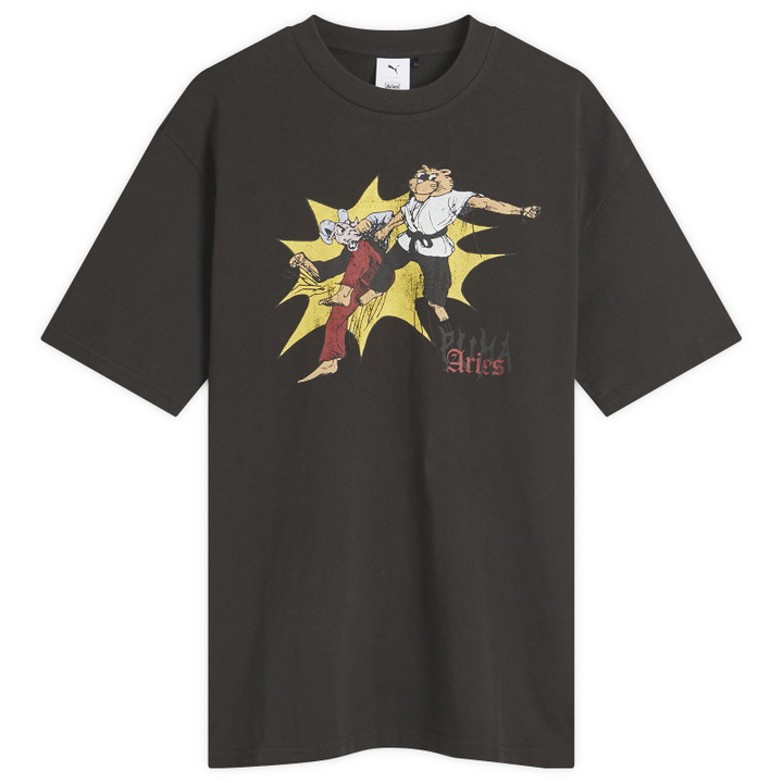 Photo: Puma x Aries Graphic T-Shirt in Puma Black