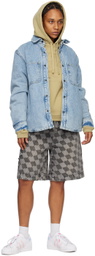 Stüssy Blue Insulated Denim Shirt