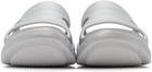 Givenchy Silver Marshmallow Sandals