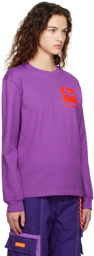 adidas x IVY PARK Purple Bonded Long Sleeve T-Shirt