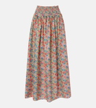 Montce Millie floral cotton maxi skirt