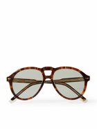 Jacques Marie Mage - Valkyrie Aviator-Style Tortoiseshell Acetate Sunglasses