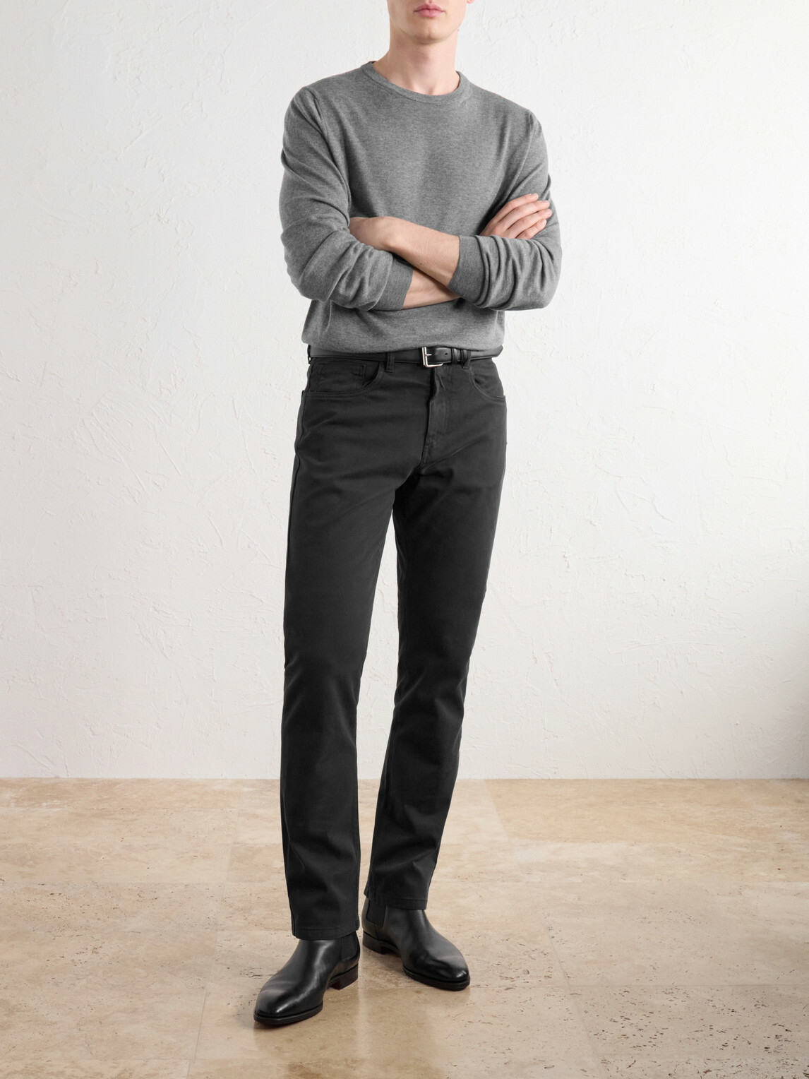 Canali - Wool Sweater - Gray