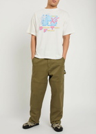 Saint Mxxxxxx Mtv Printed Cotton T-shirt White