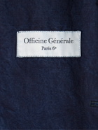 Officine Générale - Archer Unstructured Indigo-Dyed Cotton Oxford Blazer - Blue