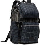 Paul Smith Multicolor Check Backpack