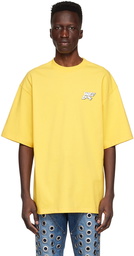 We11done Yellow Cotton T-Shirt