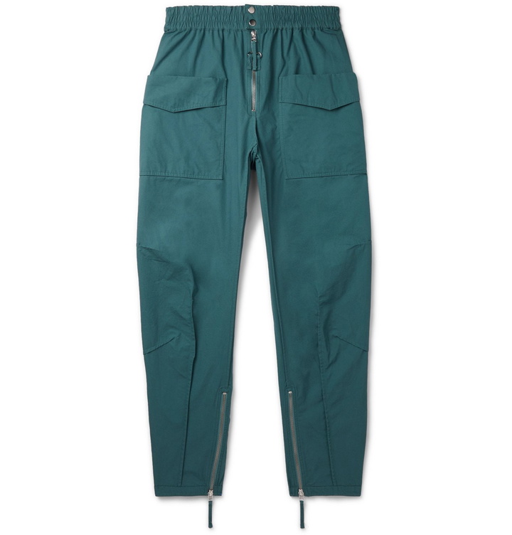 Photo: Isabel Marant - Tilsen Cotton Cargo Trousers - Green