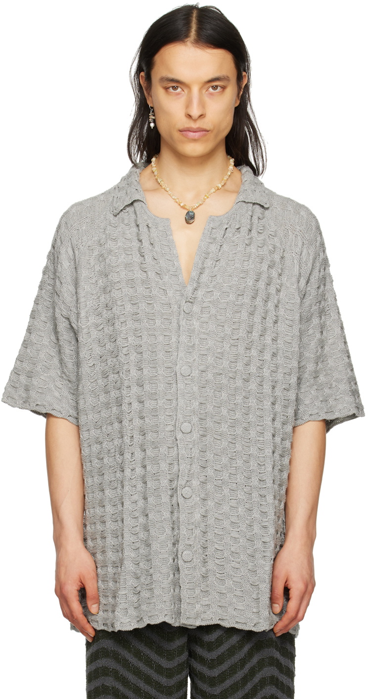 Isa Boulder SSENSE Exclusive Gray Shirt