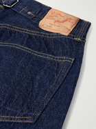 OrSlow - Grand Dad's Straight-Leg Selvedge Jeans - Blue