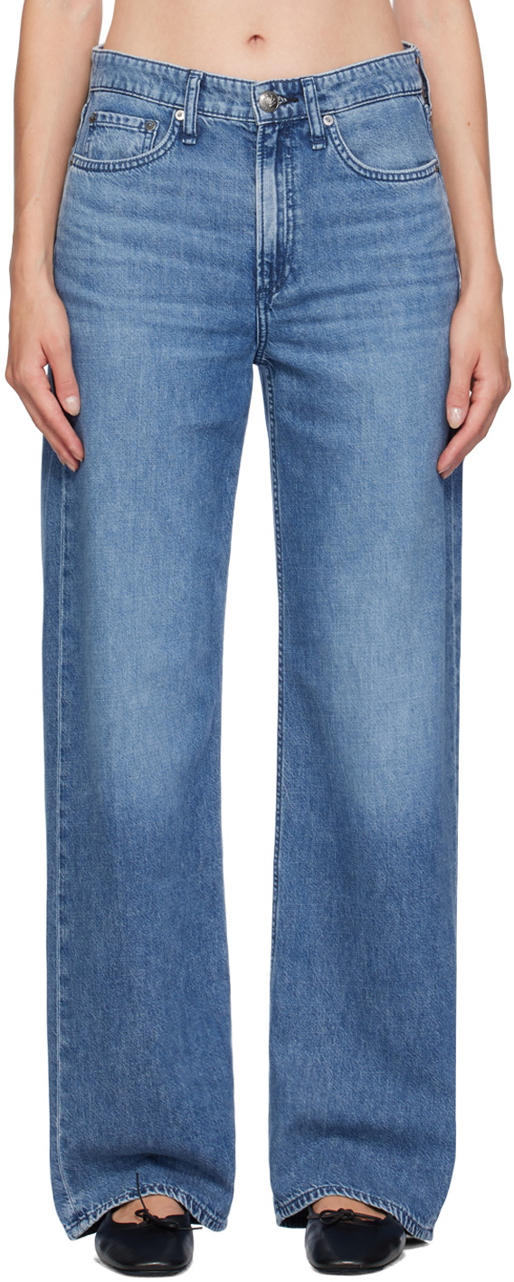 Rag And Bone Wide Leg Jeans