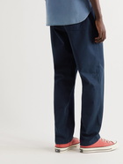 Orlebar Brown - Telford Beach Straight-Leg Cotton and Linen-Blend Drawstring Trousers - Blue