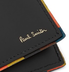 Paul Smith - Stripe-Trimmed Leather Billfold Wallet - Men - Black