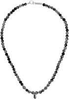 Isabel Marant Black Mr Grigri Necklace