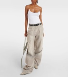 Y/Project Cotton jersey tank top