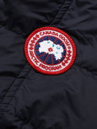 CANADA GOOSE - Cabri Slim-Fit Packable Quilted Nylon-Ripstop Hooded Down Jacket - Blue - S