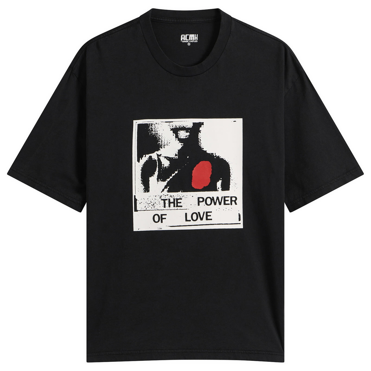 ACMH by Magic Castles Men's x Optimo Power of Love T-Shirt in Black
