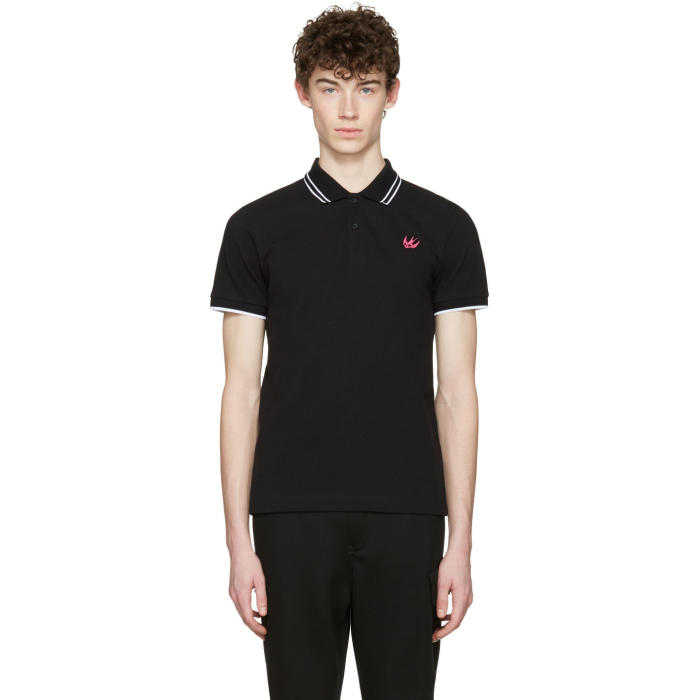 Photo: McQ Alexander McQueen Black Swallow Polo