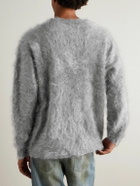 ssstein - Brushed-Cashmere Sweater - Gray
