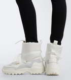 Bogner Alta Badia suede-trimmed snow boots