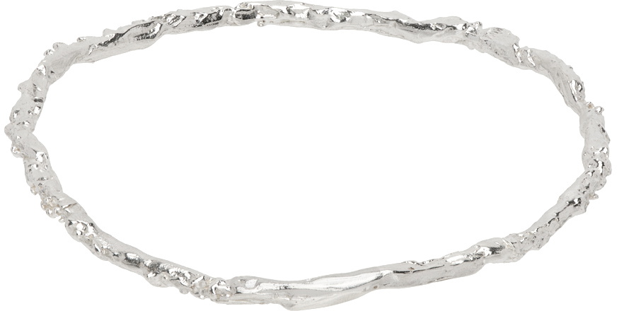 Alighieri Silver 'The Infernal Rocks' Bangle