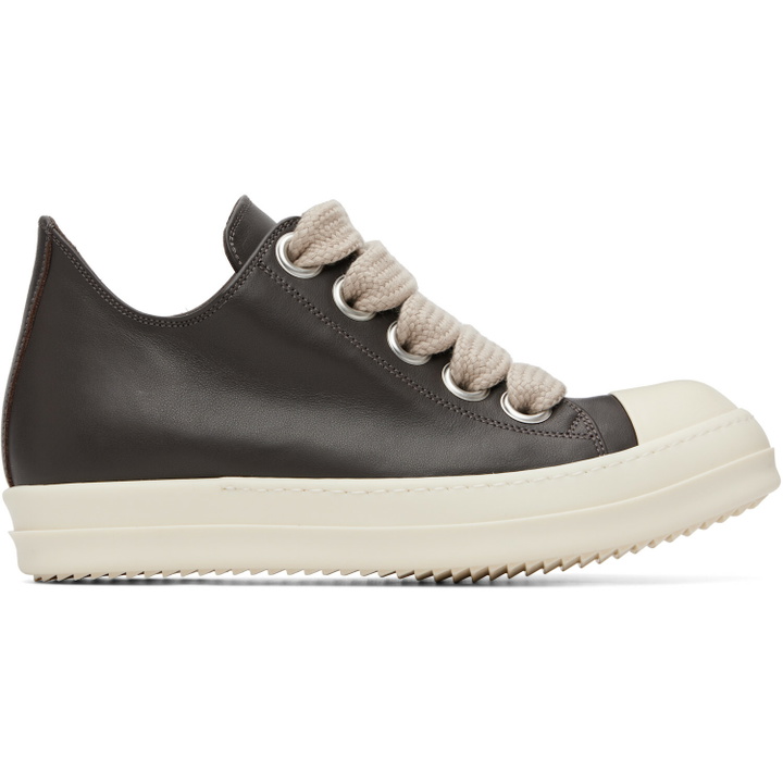 Photo: Rick Owens Gray Tower Jumbolace Low Sneakers