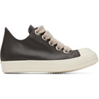 Rick Owens Gray Tower Jumbolace Low Sneakers