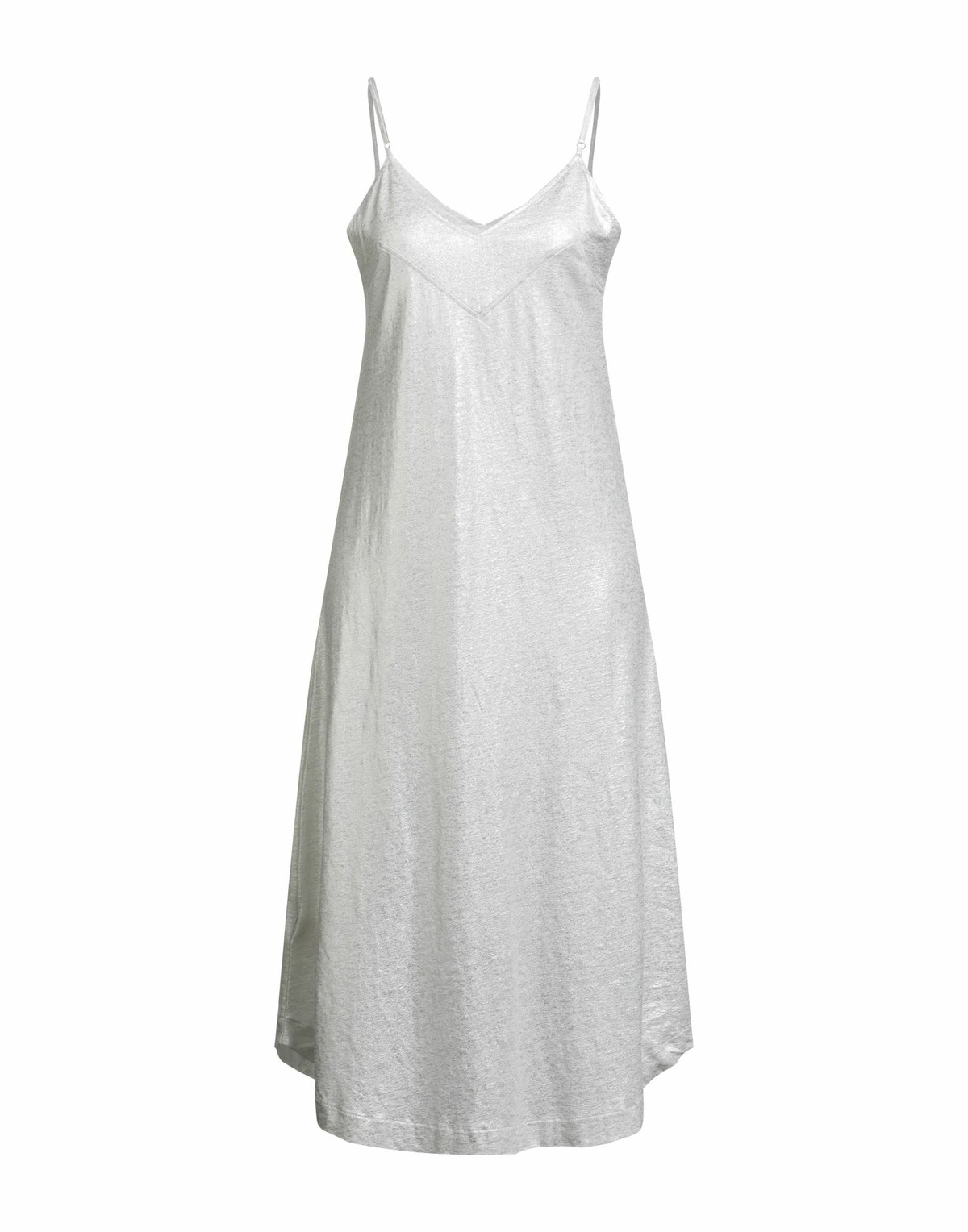 Majestic Filatures Womens Midi dress Light in Grey