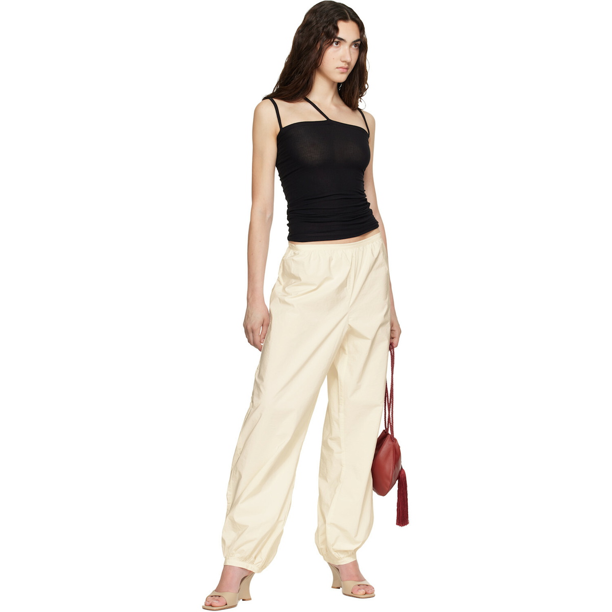 Baserange Black Nida Tank Top