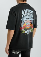 Amiri Championship Printed Cotton T-shirt Black