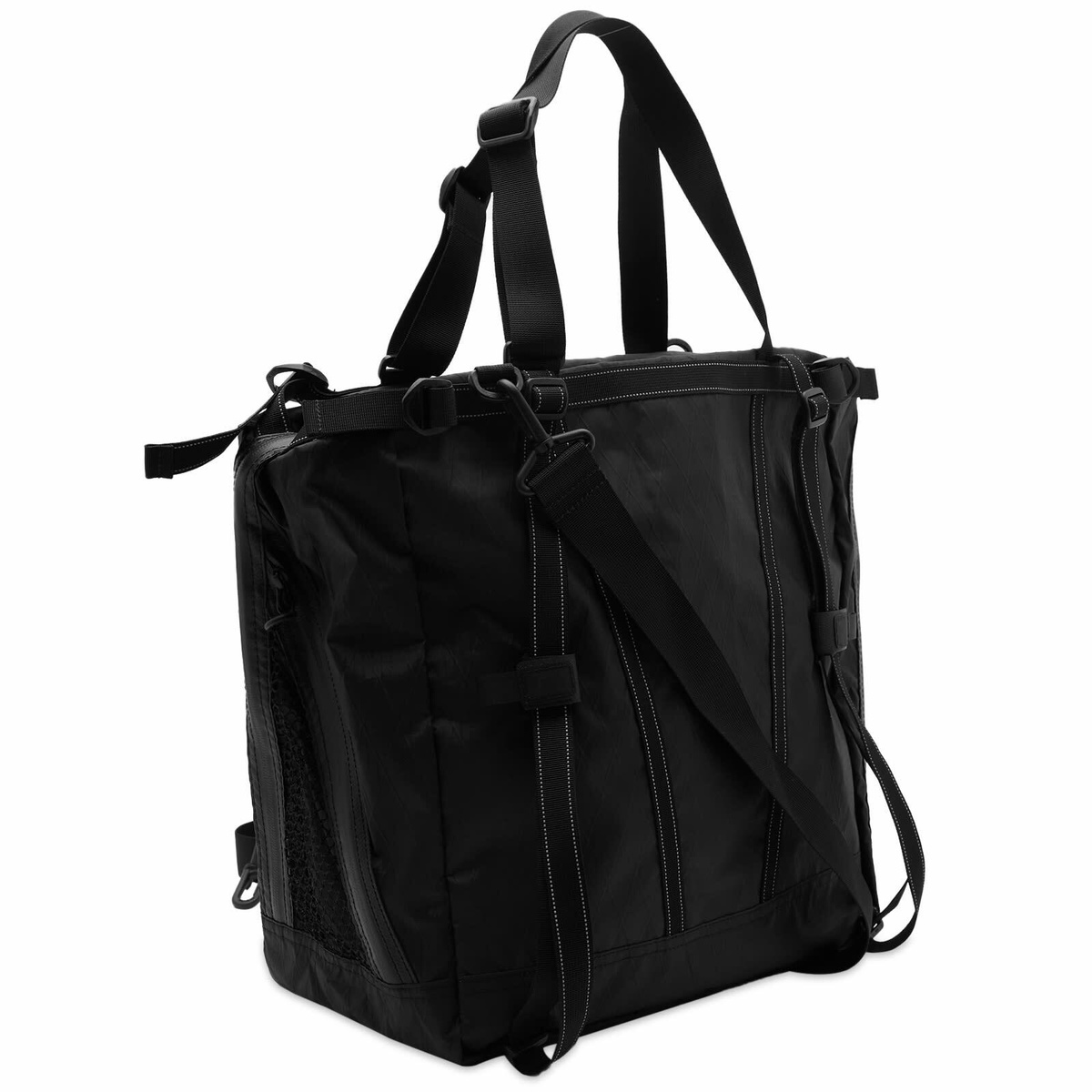 And Wander Men's X-Pac 30L 3-Way Tote Bag in Black and Wander