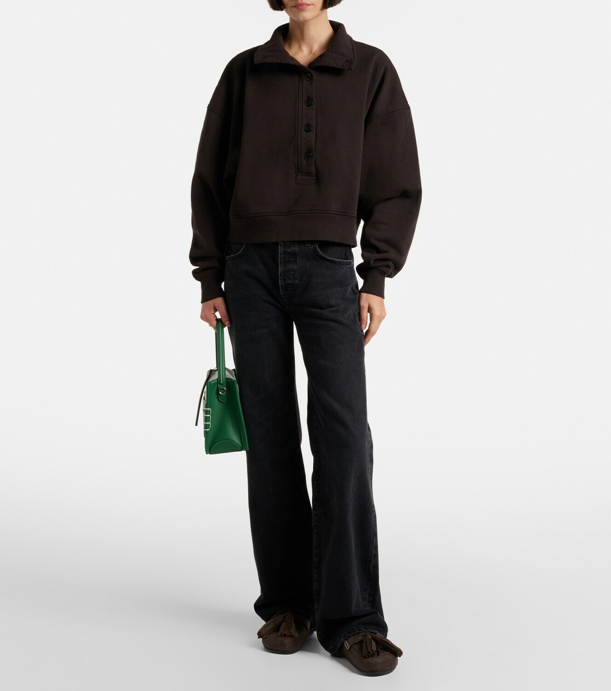 Citizens of Humanity Mirelle cotton fleece sweatshirt