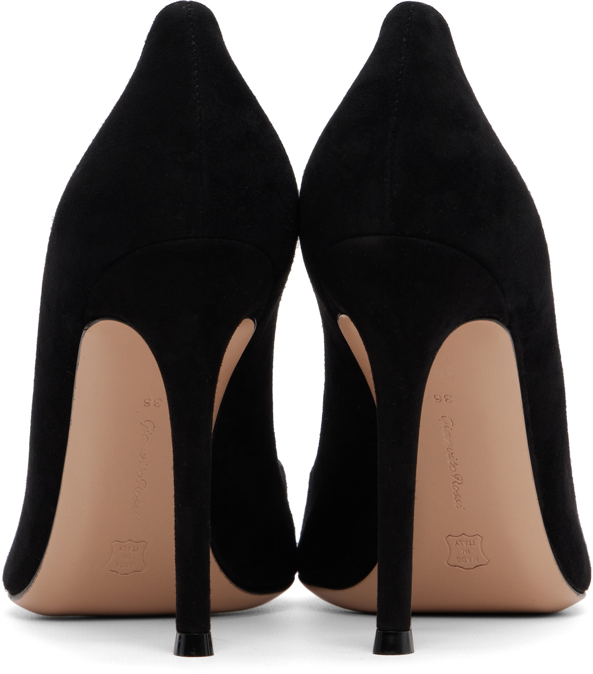 Gianvito Rossi Black Gianvito 105 Heels