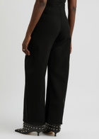 A.W.A.K.E Mode Wide-leg Crepe Trousers Black 16 (UK16 / XL)