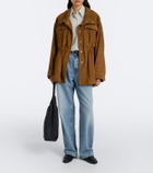 Róhe Oversized suede jacket