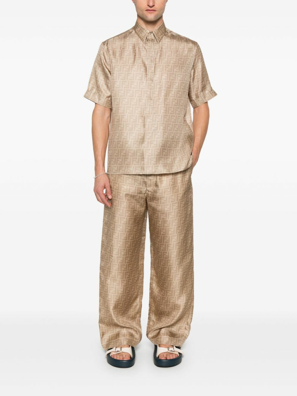 FENDI FF Silk Shirt Fendi