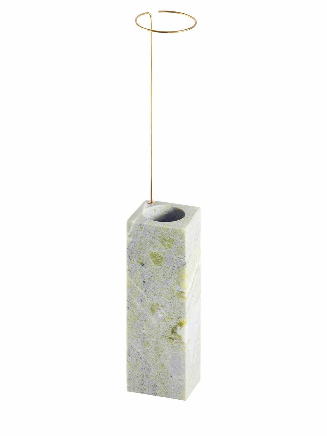 BLOC STUDIOS N.2 Jade Marble Posture Vase