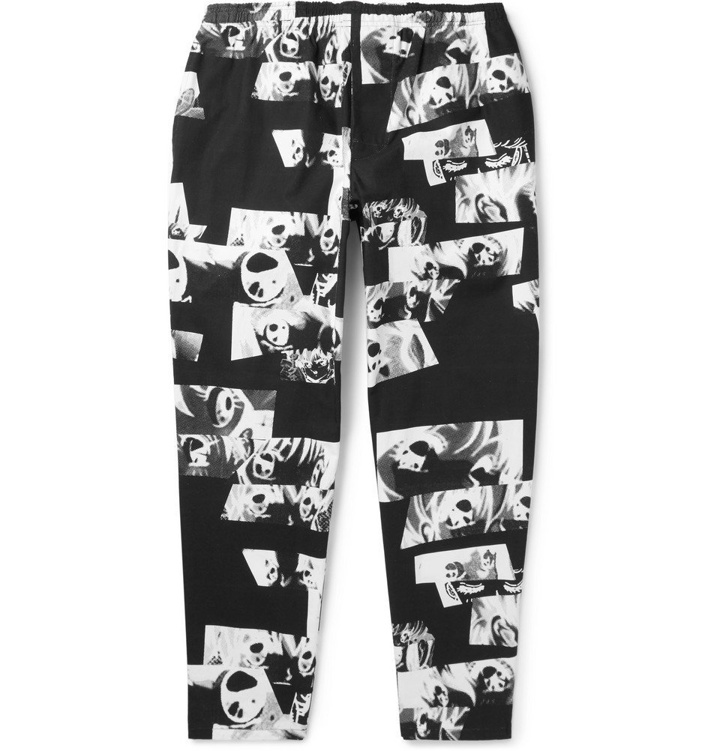 Photo: Flagstuff - Printed Cotton Trousers - Black