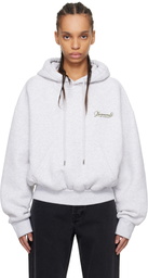 JACQUEMUS Gray 'The Corto' Hoodie
