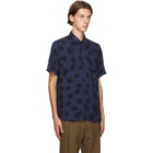 Hugo Navy Ekilio Short Sleeve Shirt