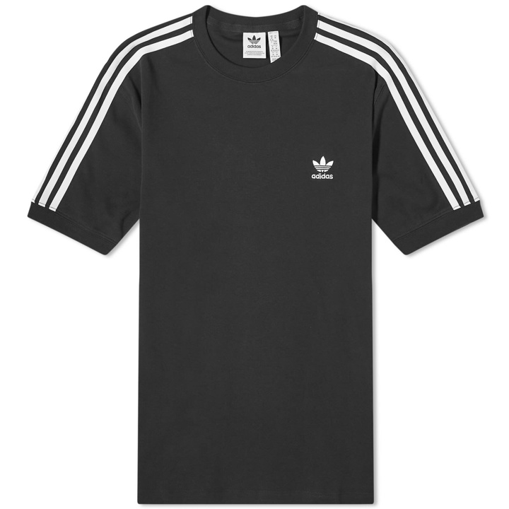 Photo: Adidas Women's 3 Stripe T-shirt in Black